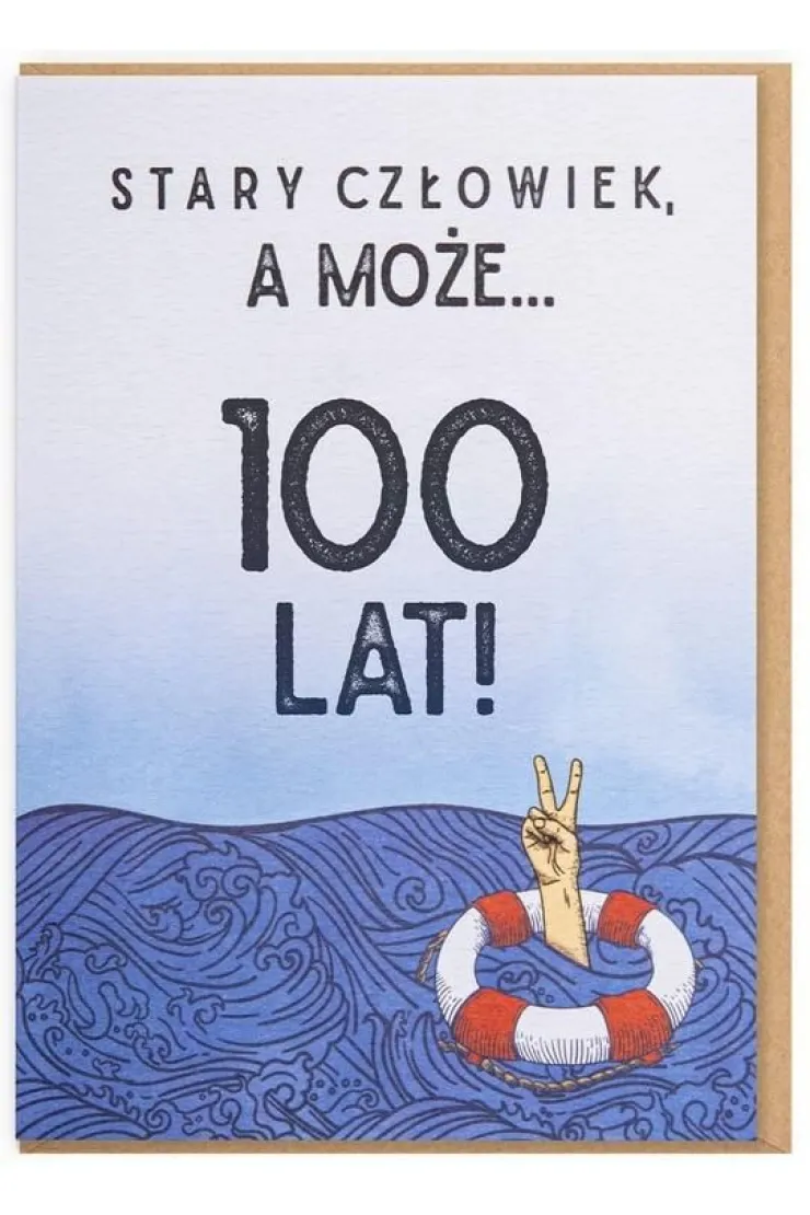 Kartka Morze 100 Lat