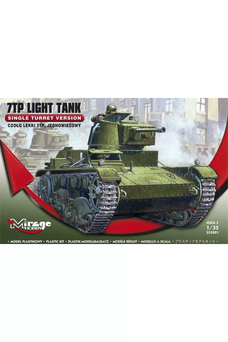 Lekki Czołg Jednowieżowy "7TP" 1/35