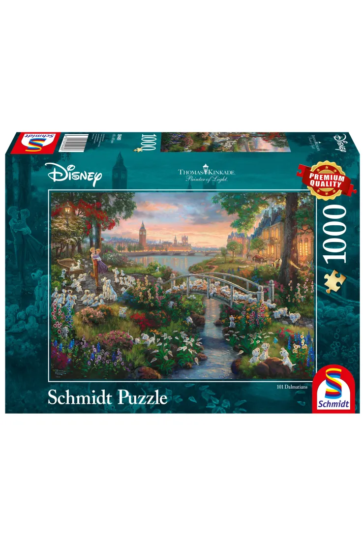 Puzzle 1000 el. 101 dalmatyńczyków