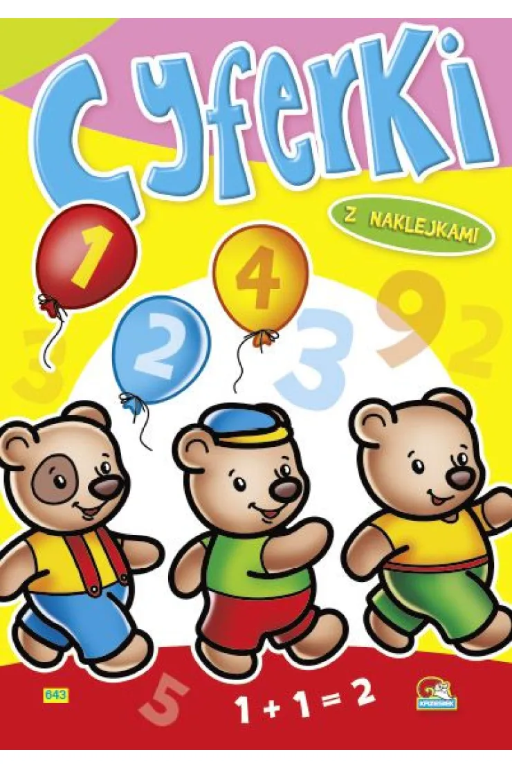 Cyferki z naklejkami