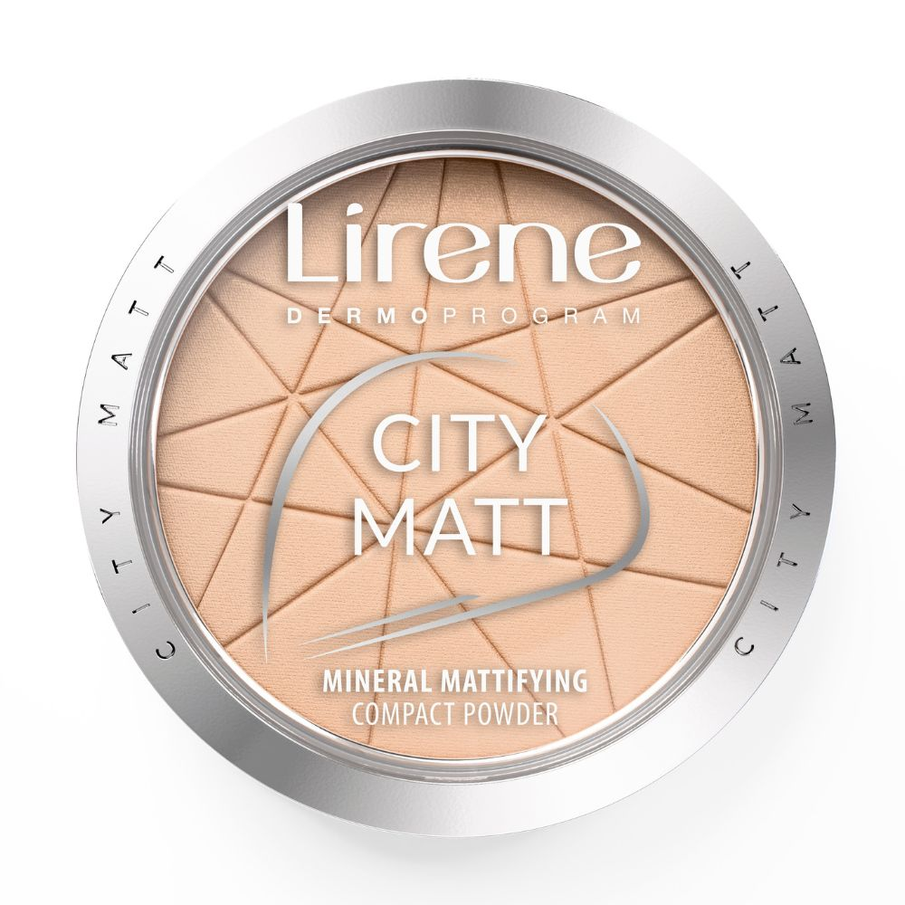 Lirene City Matt Mineralny puder matujący 02 naturalny 9 g