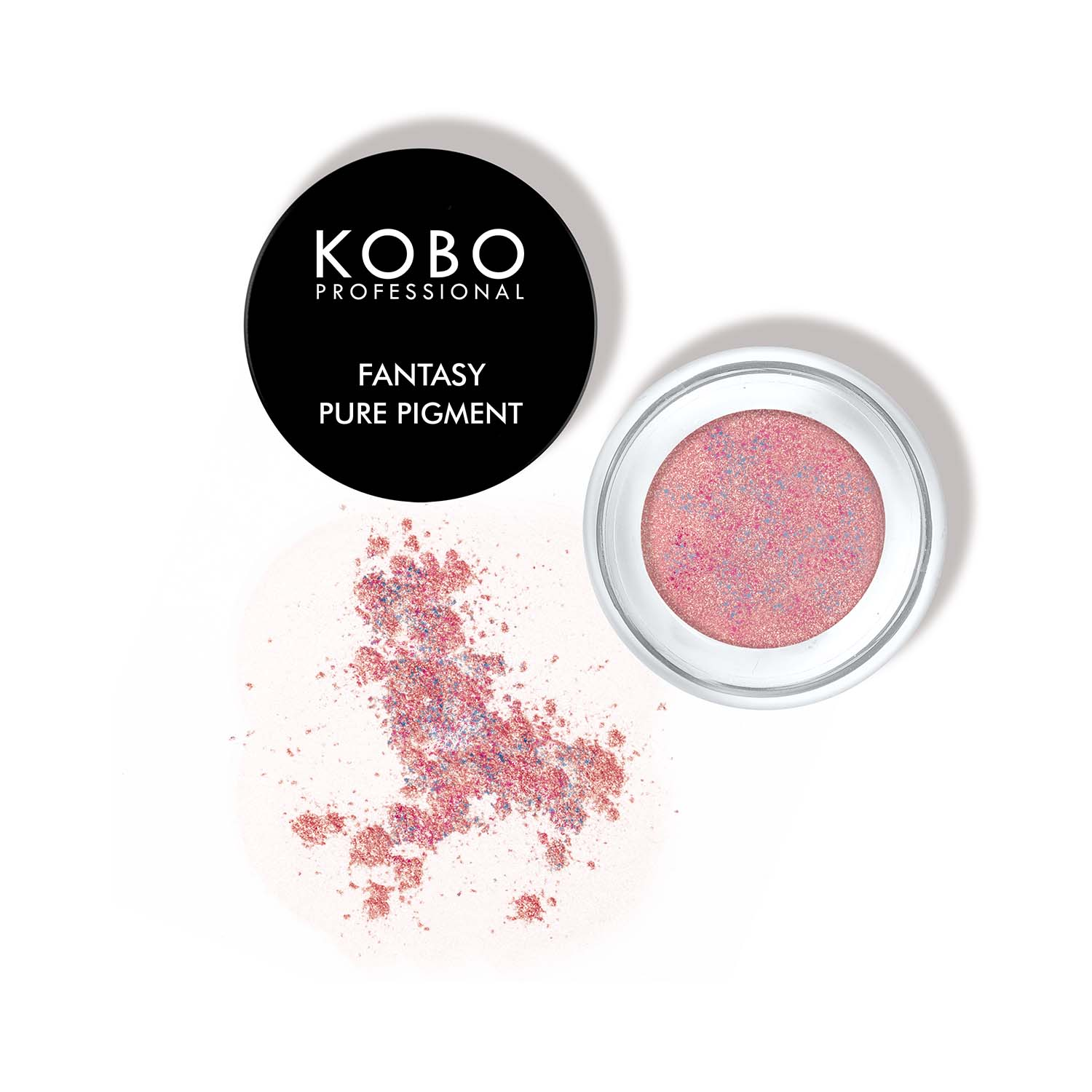 Kobo Fantasy Pure Pigment 130 Rose Quartz pigment do makijażu 1 sztuka