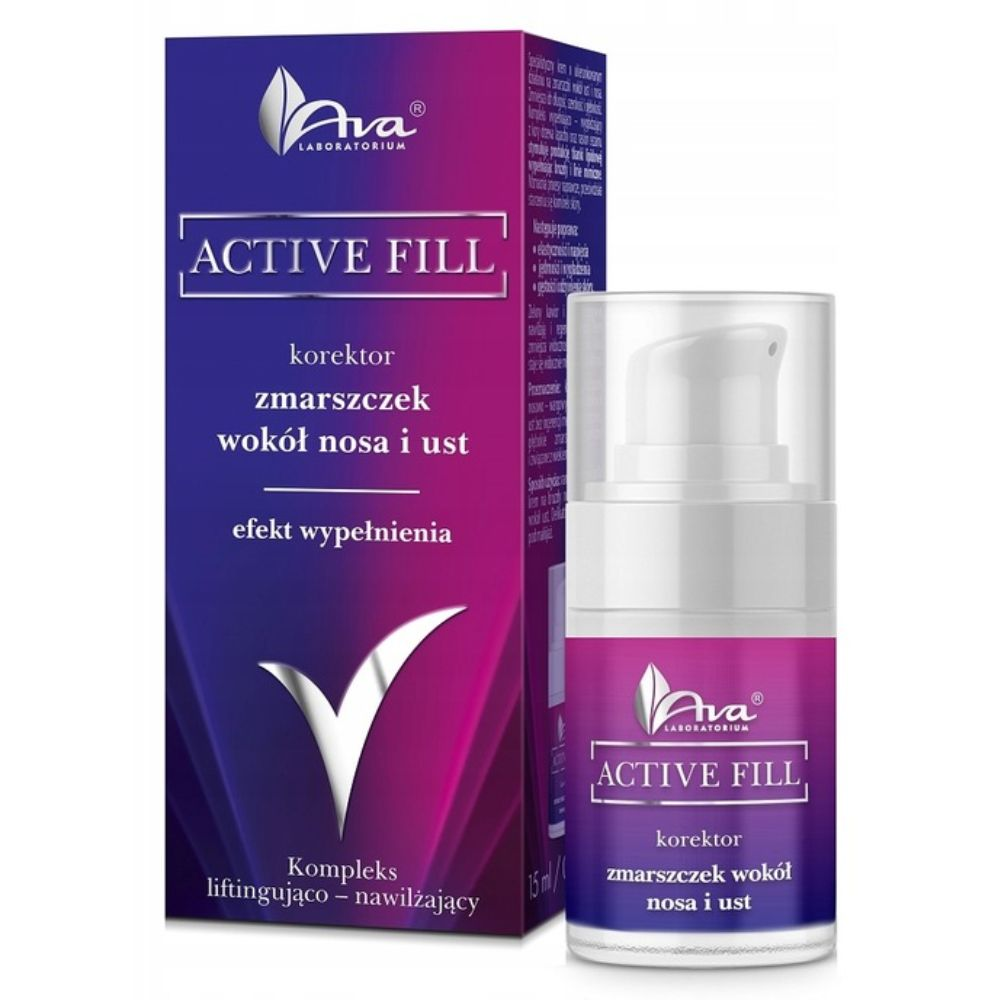 AVA Active Fill korektor zmarszczek wokół nosa i ust 15 ml
