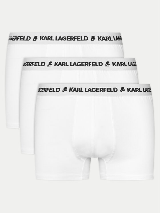 KARL LAGERFELD Komplet bokserek A1M47151 Biały