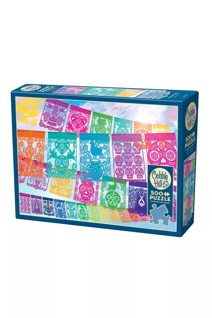 Puzzle 500 el. Meksykańska sztuka ludowa