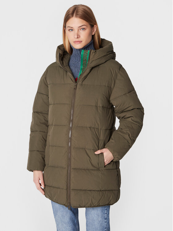 Zadig & Voltaire Kurtka zimowa Korail WWOW00574 Khaki Regular Fit