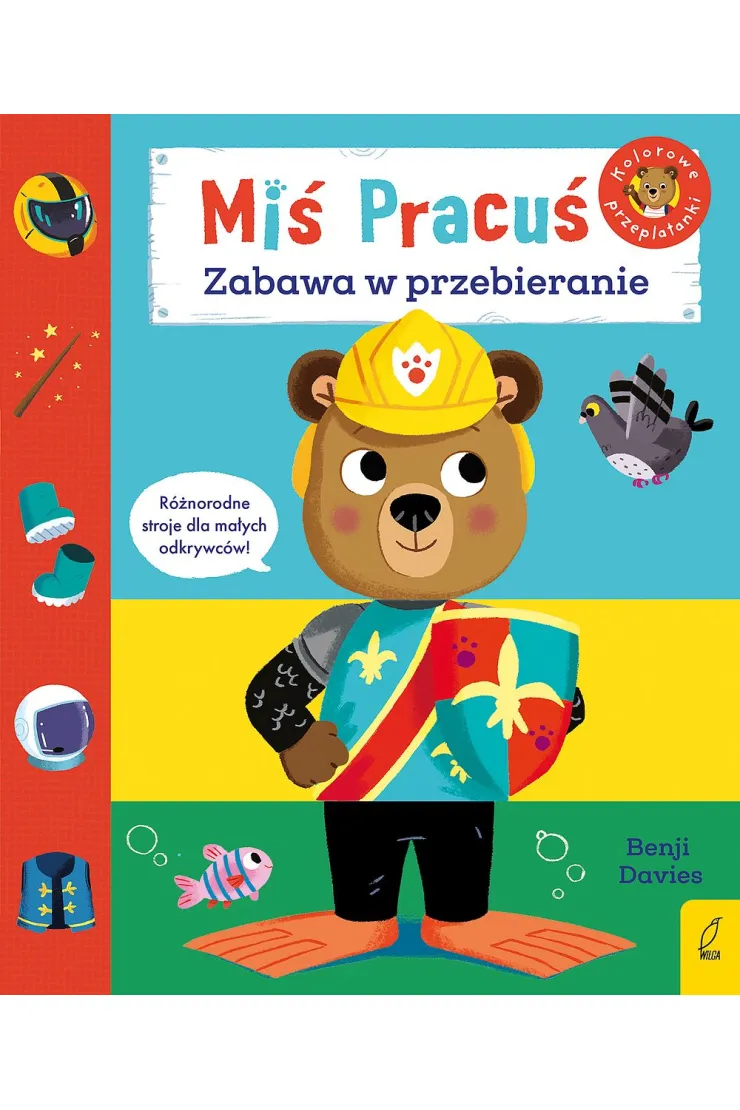 Miś Pracuś. Zabawa w przebieranie