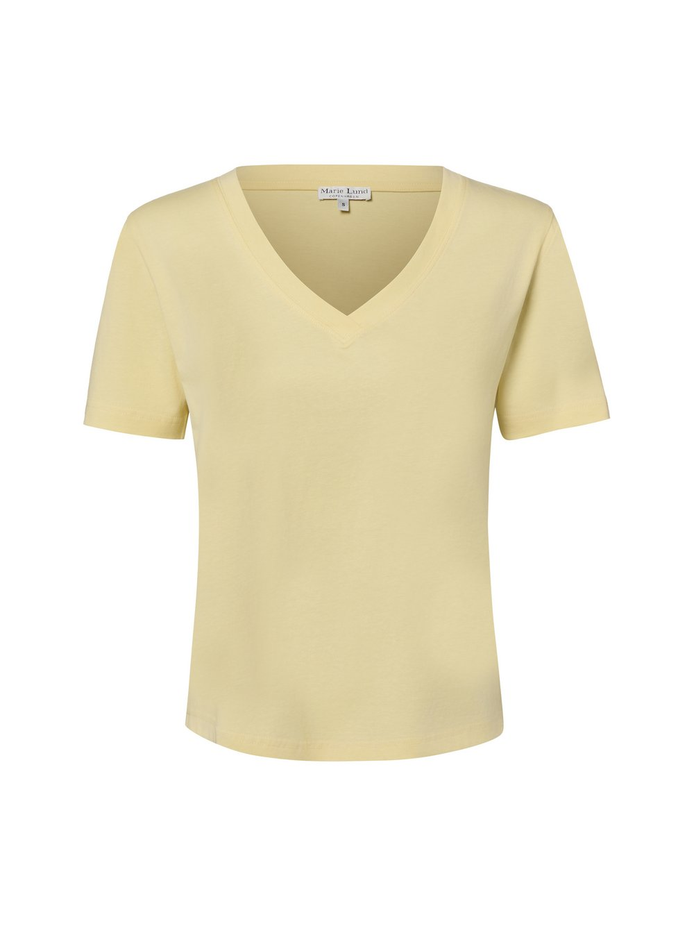 Marie Lund Koszulka damska Kobiety Bawełna (100%) żółty, L