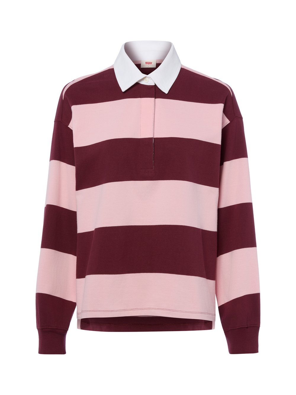 Levi's Damska koszulka polo Kobiety Bawełna czerwony|różowy, XS