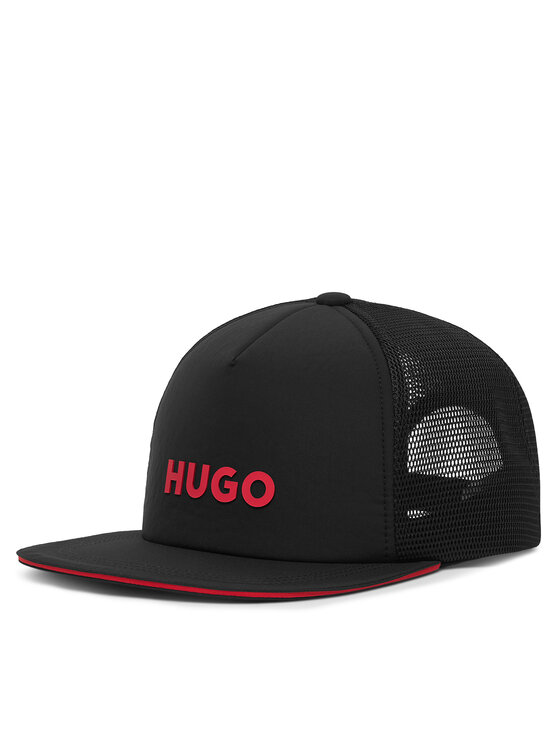 HUGO Czapka z daszkiem G01171 M Czarny