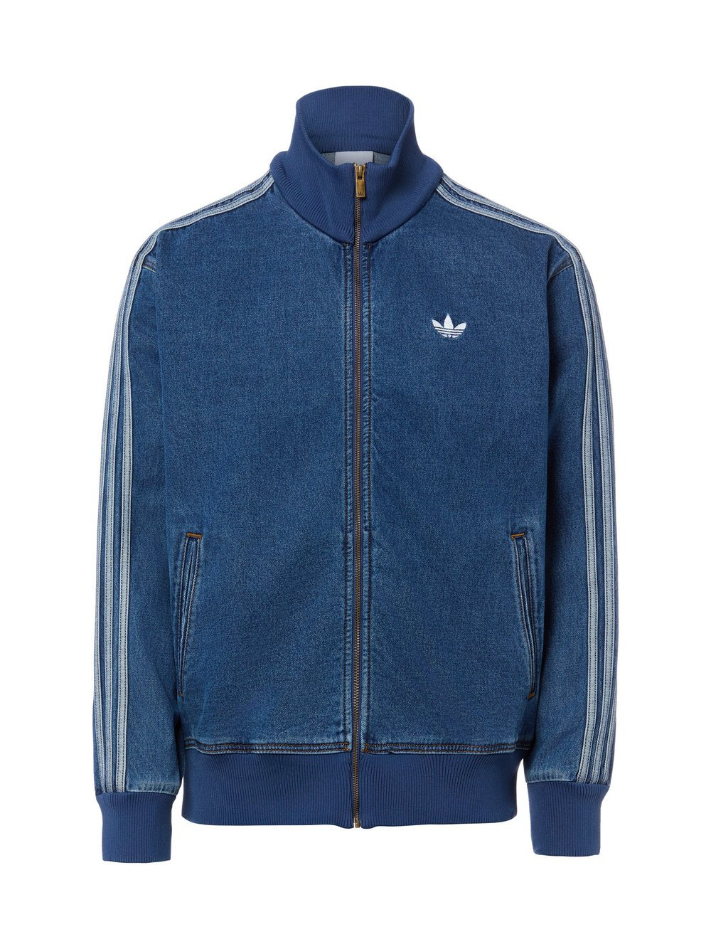adidas Originals Męska kurtka dżinsowa Mężczyźni Bawełna niebieski, XXL