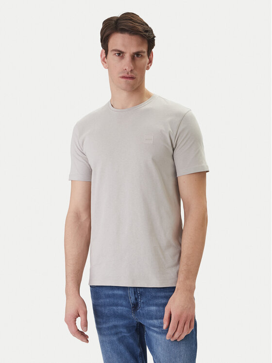 BOSS T-Shirt Tales 50508584 Beżowy Regular Fit