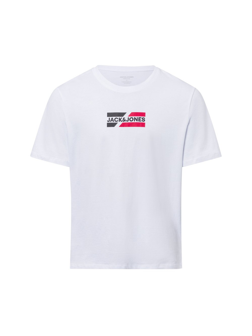 Jack & Jones Koszulka męska - JJEcorp Mężczyźni Bawełna biały, XXL