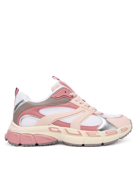 Guess Sneakersy FLFBVL ELE12 Różowy