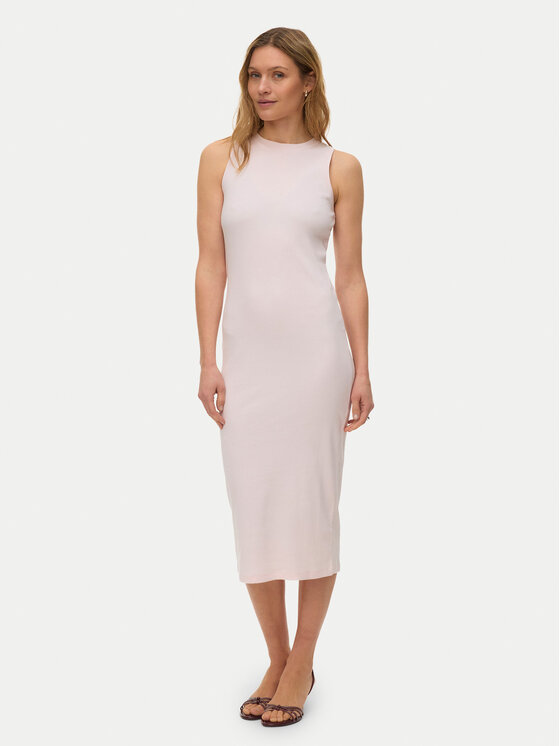 Vero Moda Sukienka letnia Lavender 10230437 Różowy Slim Fit
