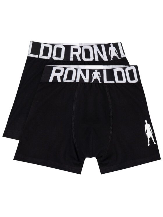 Cristiano Ronaldo CR7 Komplet bokserek Boys 2-Pack Boxer 8400-51-451 Czarny
