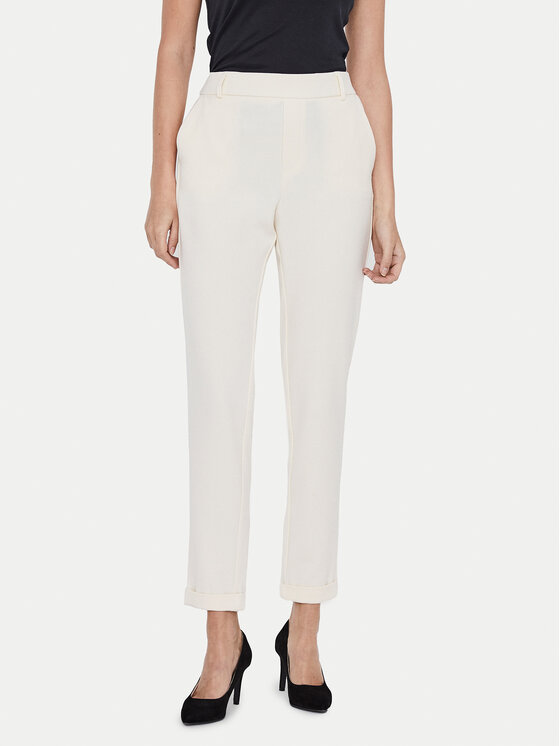 Vero Moda Chinosy Maya 10225280 Beżowy Regular Fit miniaturka