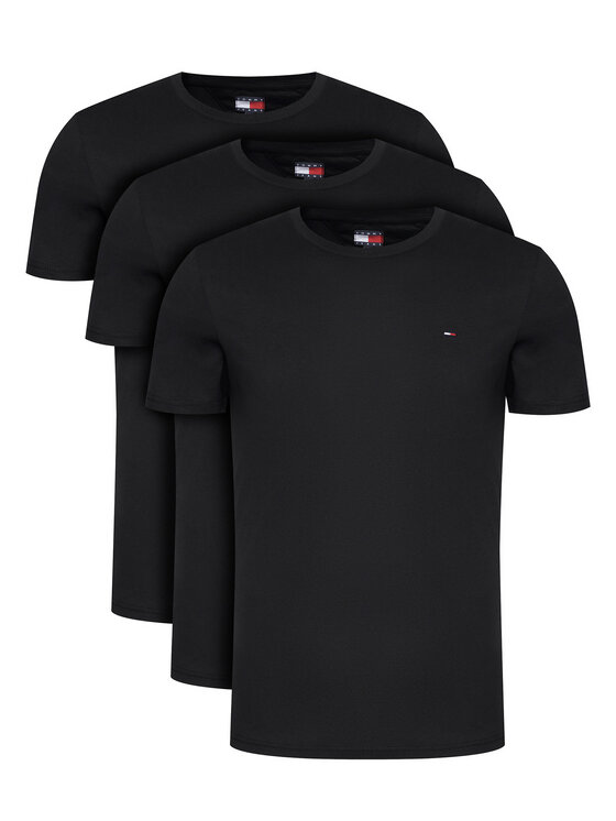 Tommy Jeans Komplet t-shirtów DM0DM21579 Kolorowy Regular Fit