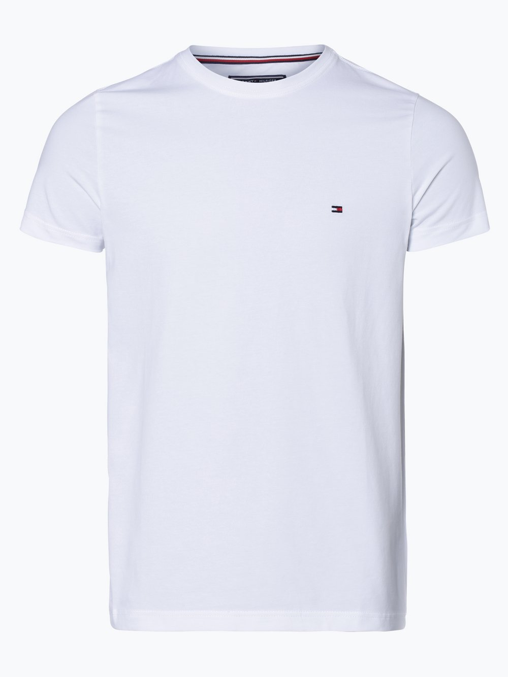 Tommy Hilfiger T-shirt męski Mężczyźni Dżersej biały, XL