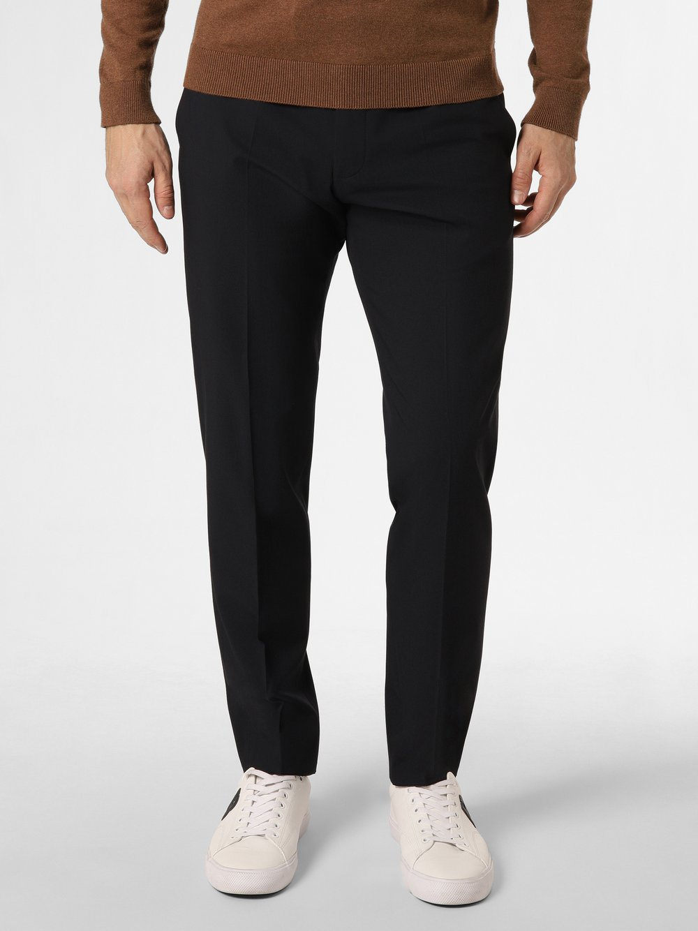 Strellson Męskie spodnie modułowe - Melwin Mężczyźni Slim Fit niebieski, 110