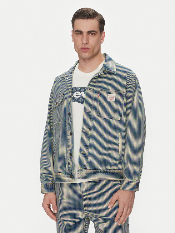 Levi's® Kurtka jeansowa Sunrise A4820-0016 Granatowy Loose Fit