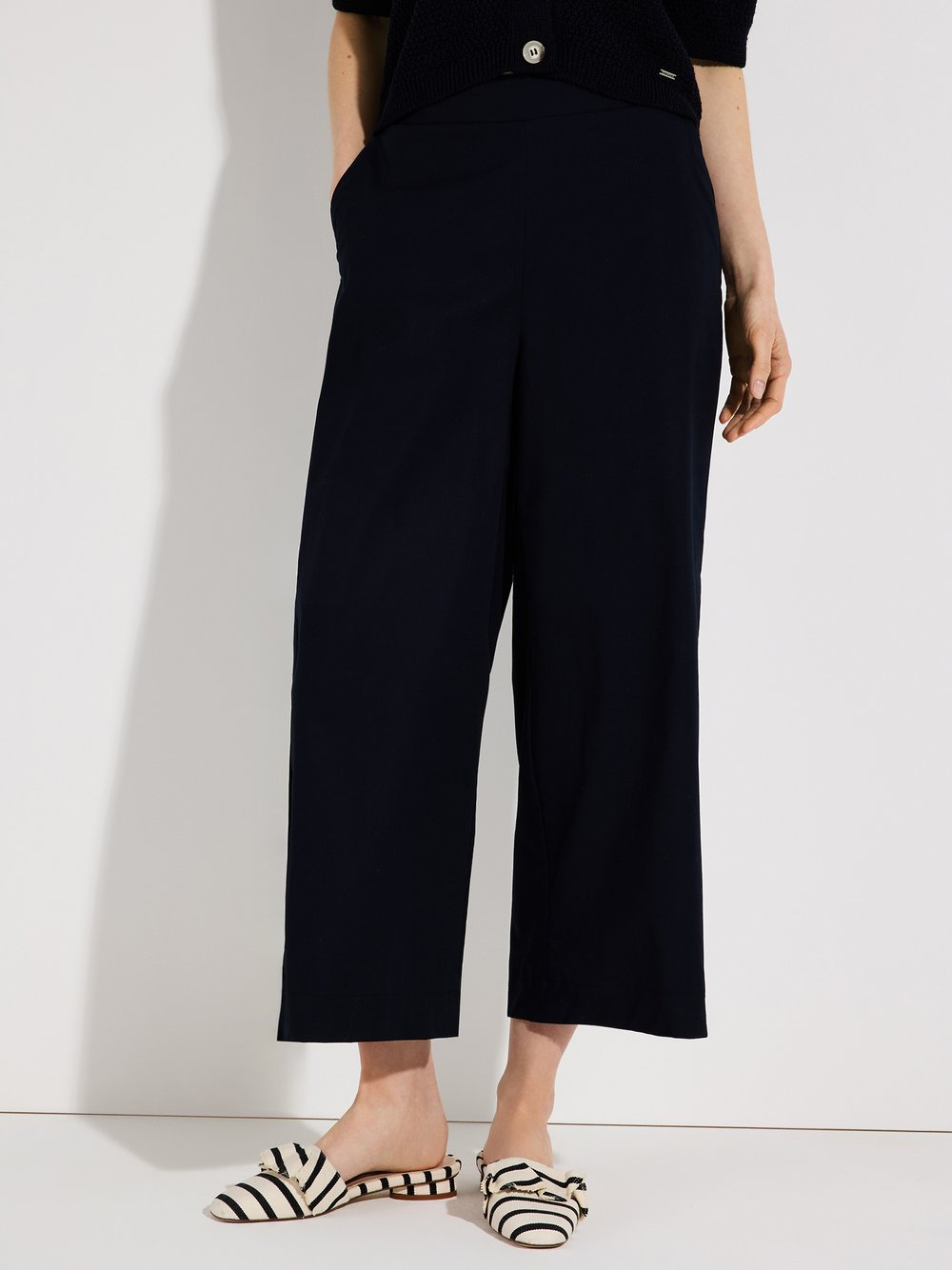 More & More Spodnie typu culottes Kobiety Bawełna niebieski, 36
