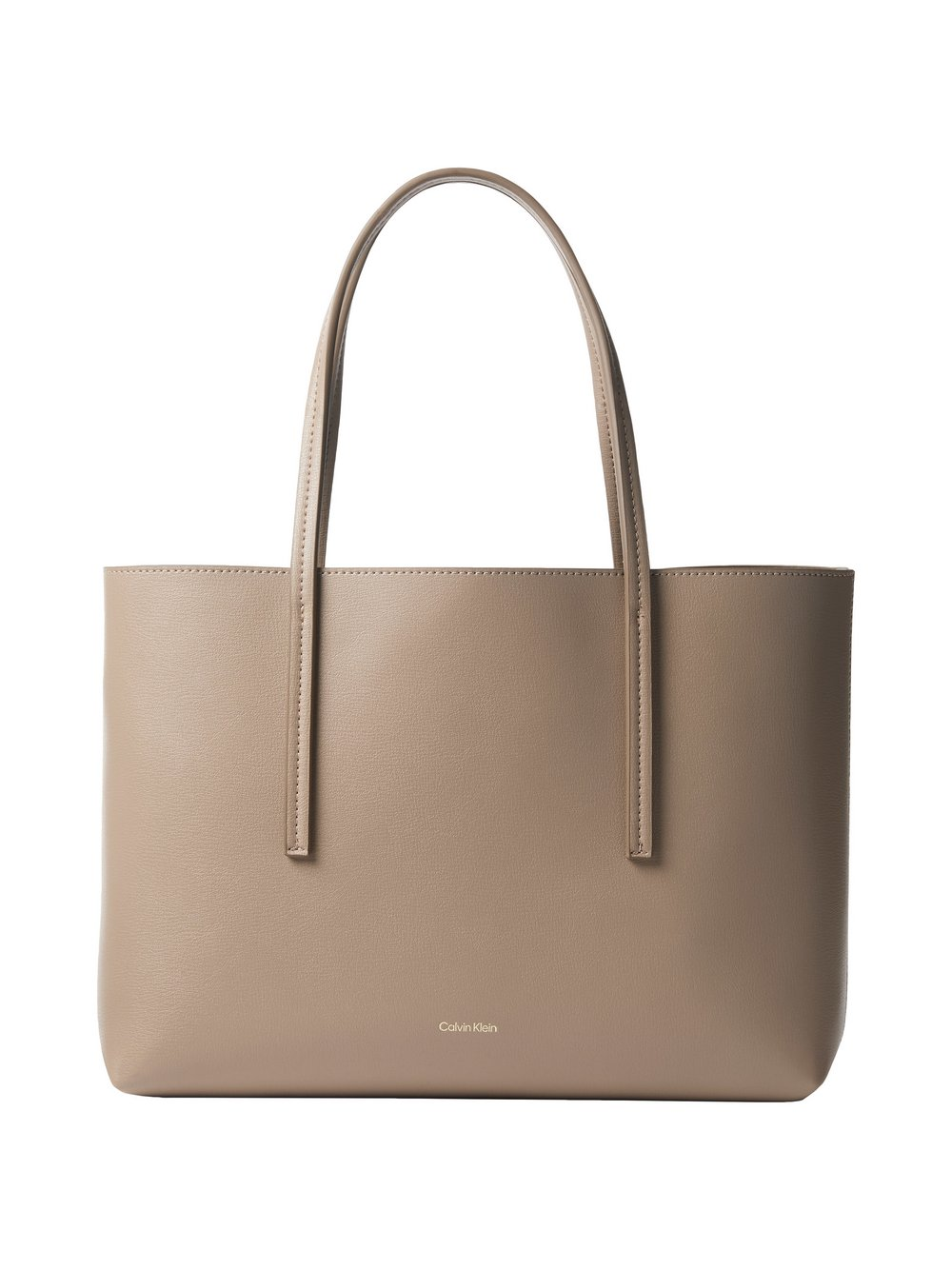 Calvin Klein Damski shopper Kobiety Sztuczna skóra brązowy, ONE SIZE