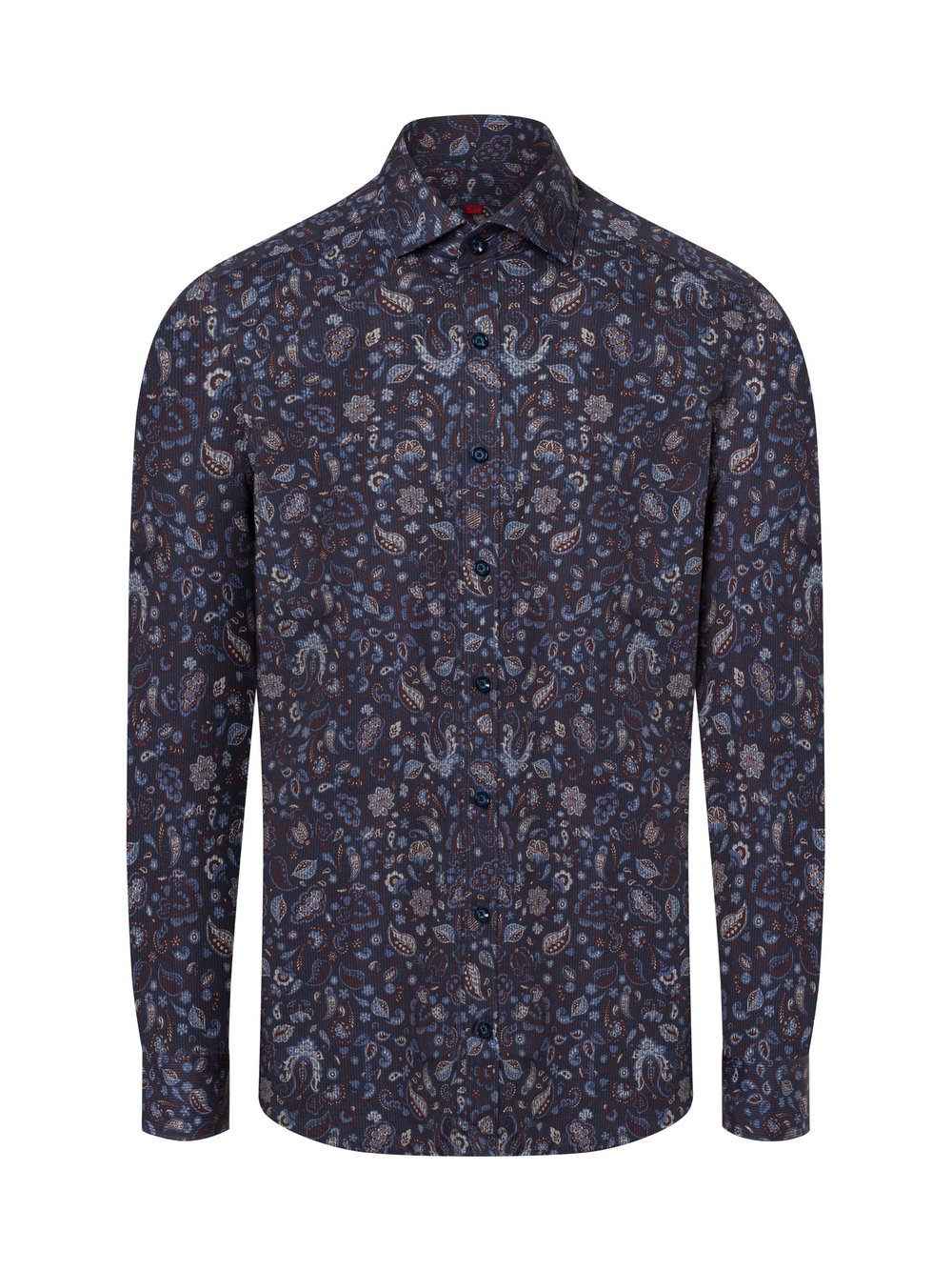 Finshley & Harding Męska koszula biznesowa Mężczyźni Slim Fit Bawełna niebieski, 42