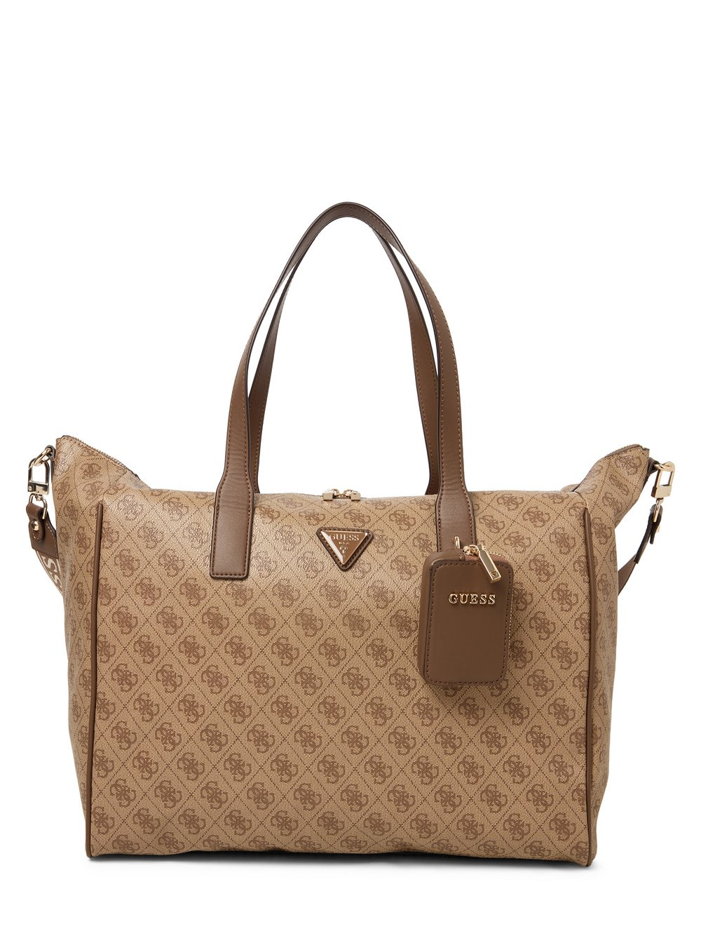 GUESS Torba damska - Latona Travel Kobiety Sztuczna skóra brązowy, ONE SIZE