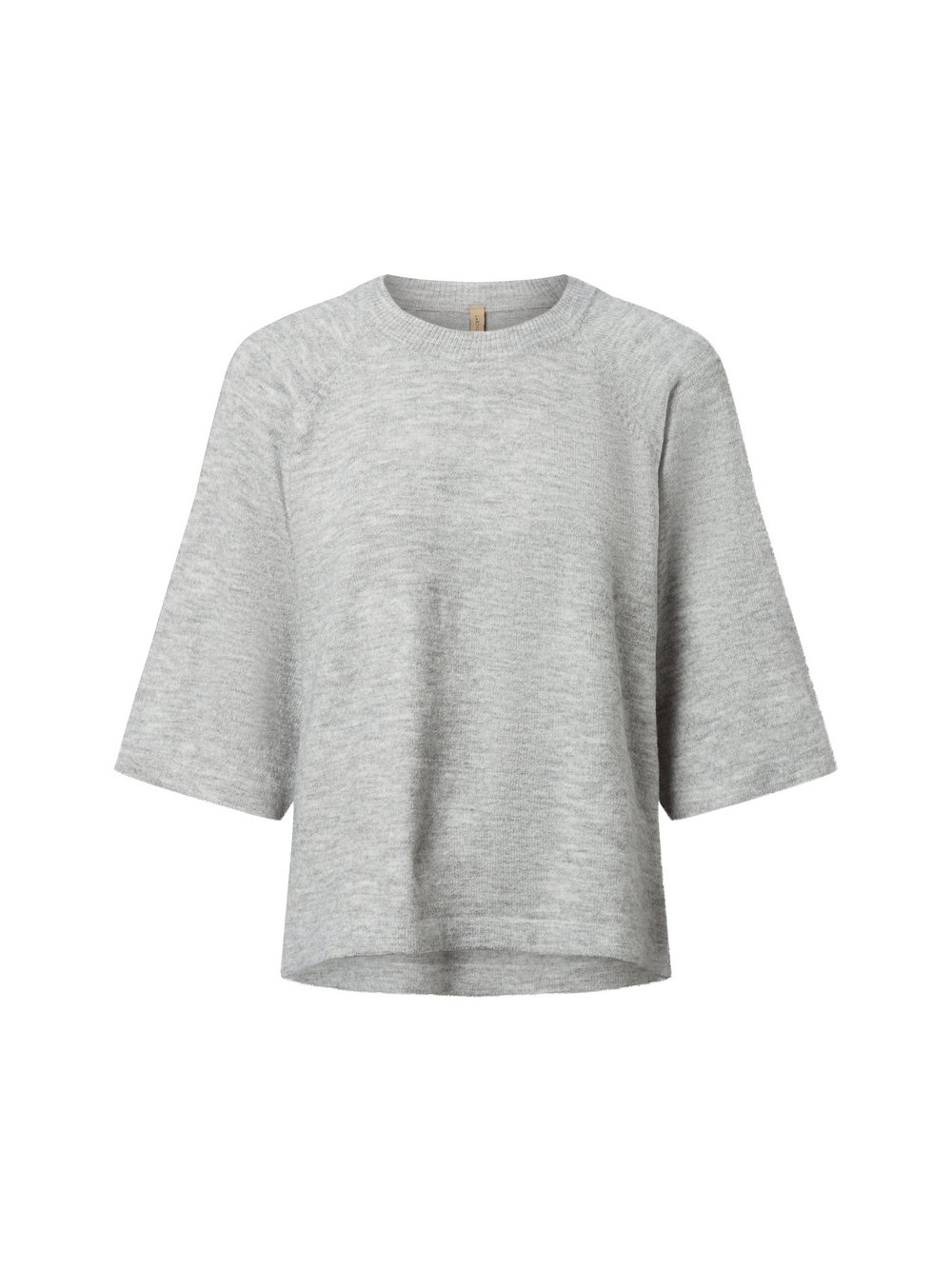 soyaconcept® Sweter damski z dzianiny - Orelan Kobiety drobna dzianina szary, XL