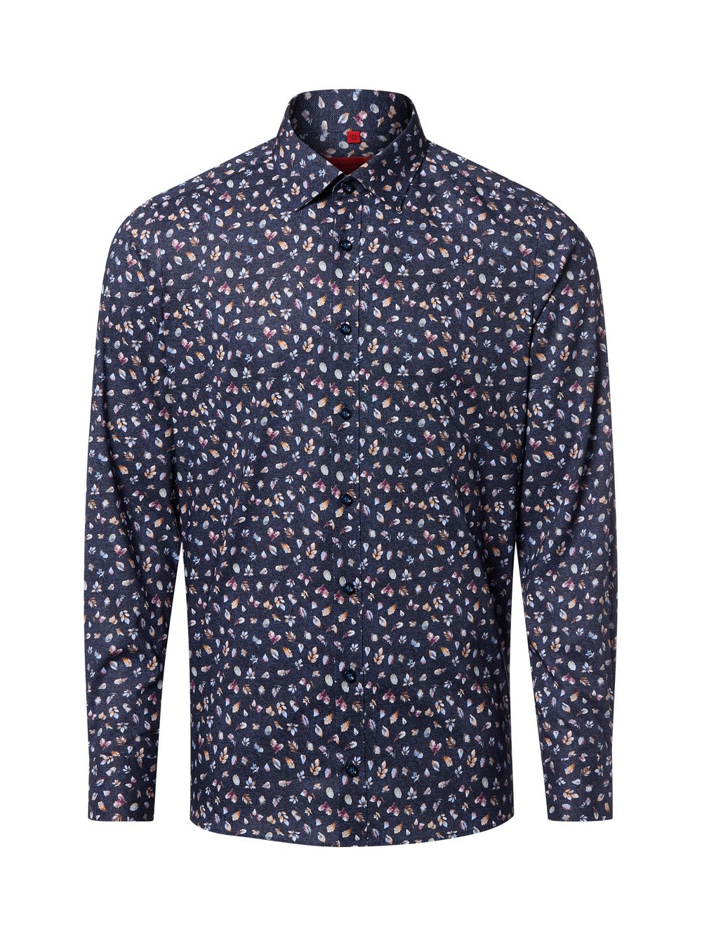 Finshley & Harding Męska koszula biznesowa Mężczyźni Slim Fit Bawełna niebieski, 42