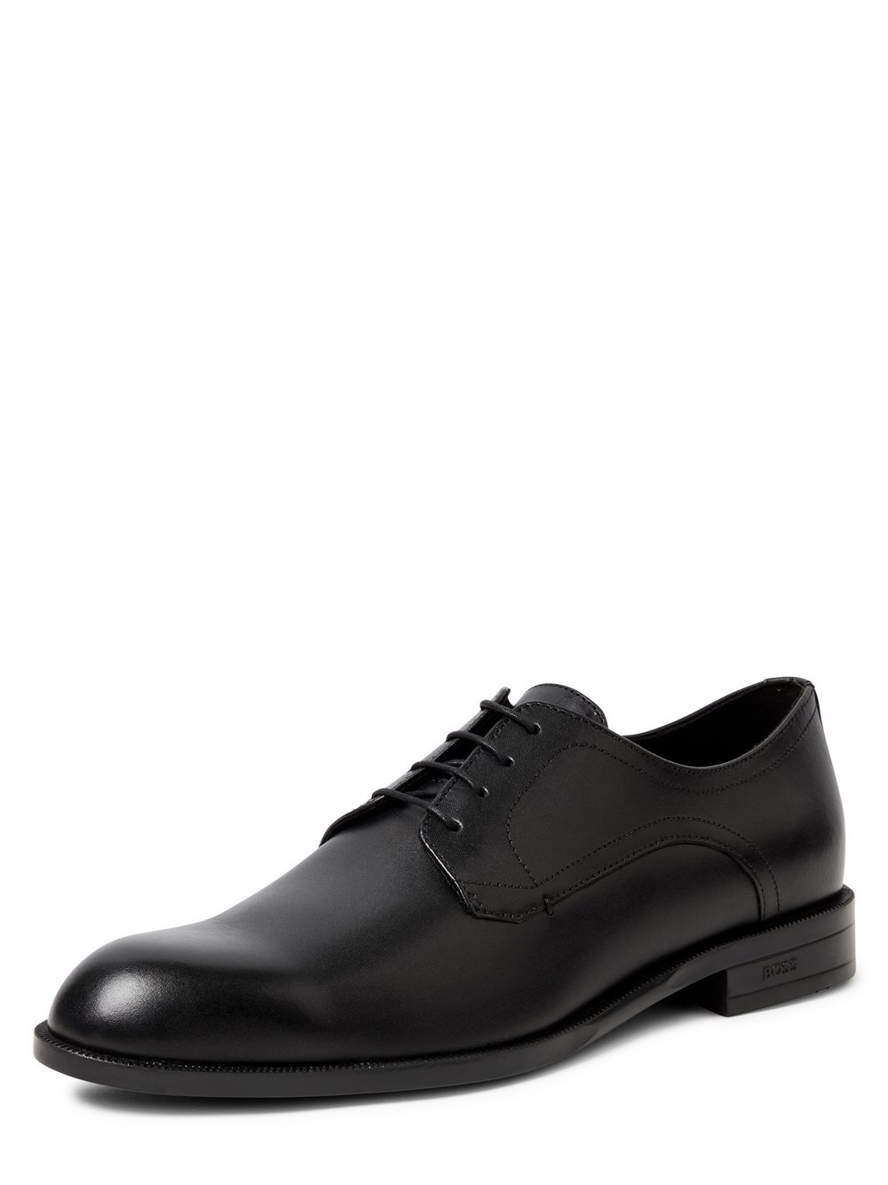 BOSS Męskie skórzane buty sznurowane - Tayil Mężczyźni skóra czarny, 7