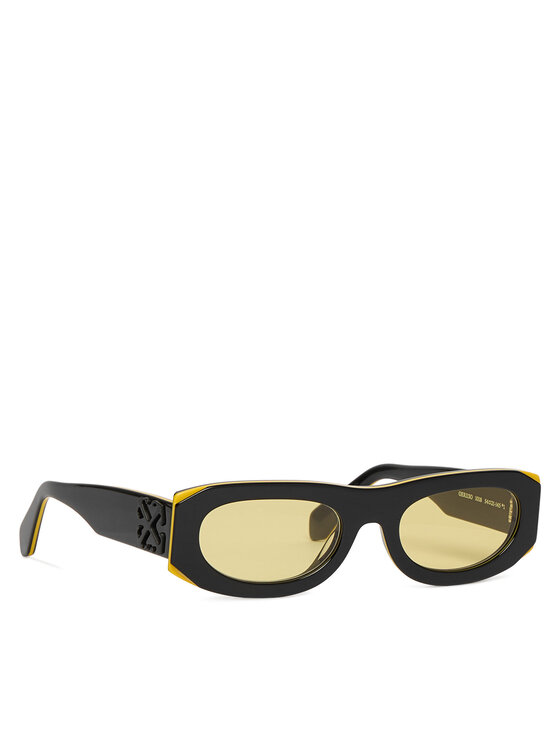 Off-White Okulary przeciwsłoneczne OERI13O Czarny