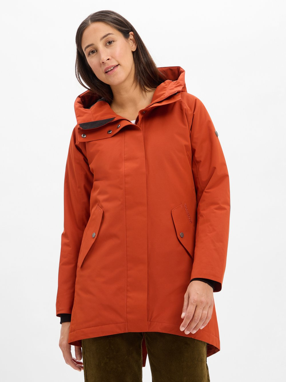Didriksons Parka damska - Alana Kobiety zielony|szary, 38