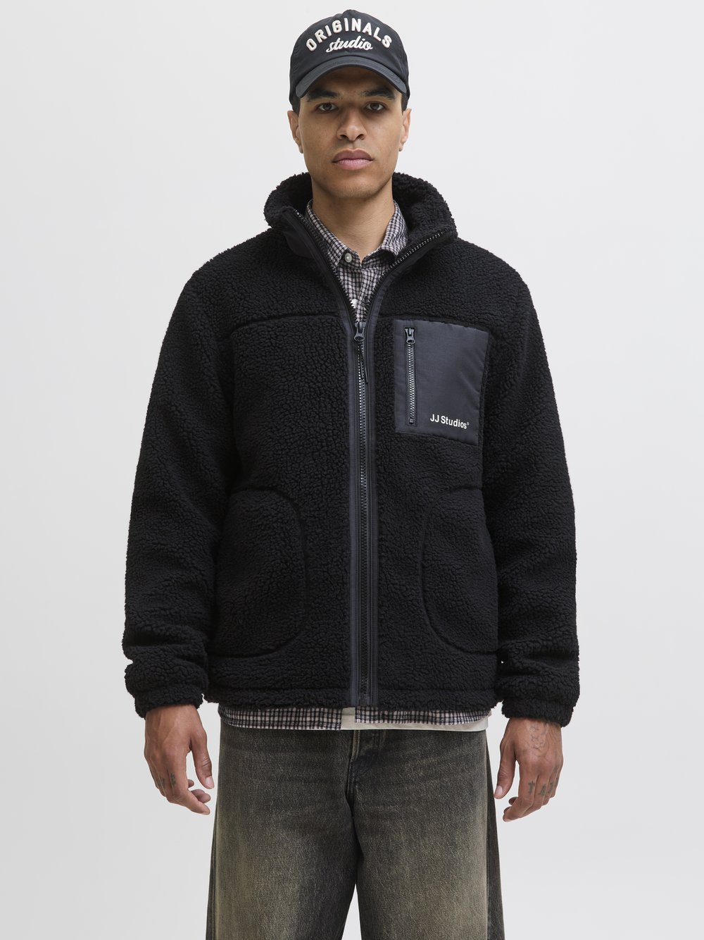 Jack & Jones Męska bluza dresowa - JJESoho Mężczyźni czarny, S