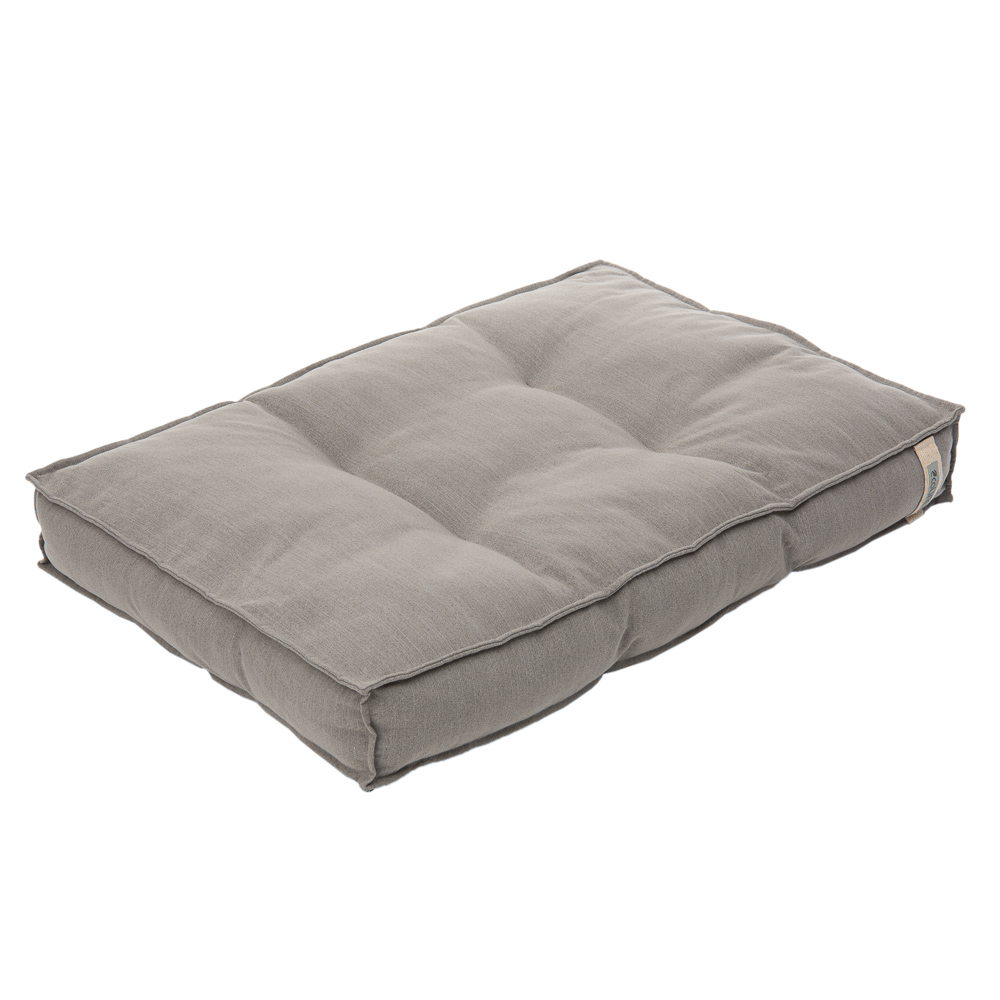 Hamilton ecoLIFE Legowisko dla psa, szare - Dł. x szer. x wys.: 90 x 62 x 12 cm