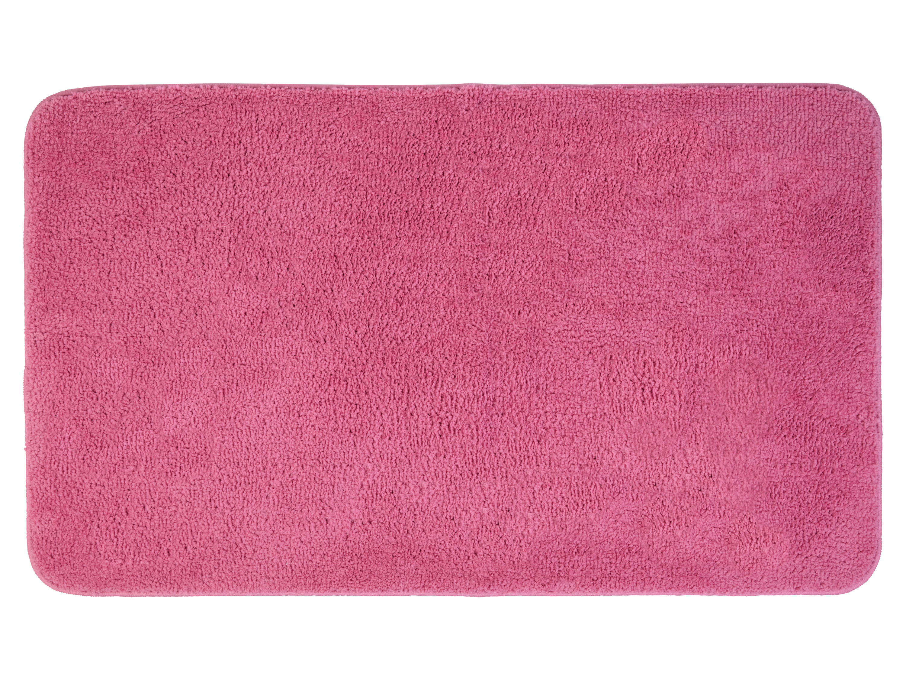 LIVARNO home Komplet 2 dywaników łazienkowych (Dywanik/ z wycięciem na WC, Różowy)