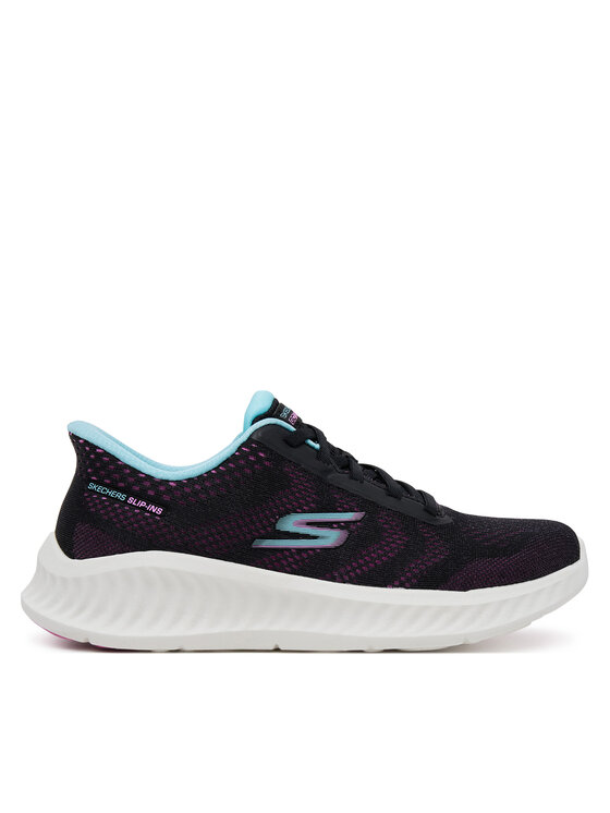 Skechers Sneakersy GO WALK Now - Khloe 125643/BKPR Czarny