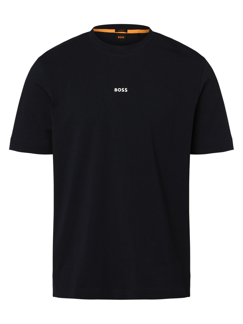 BOSS Orange T-shirt męski Mężczyźni Bawełna niebieski, XXL