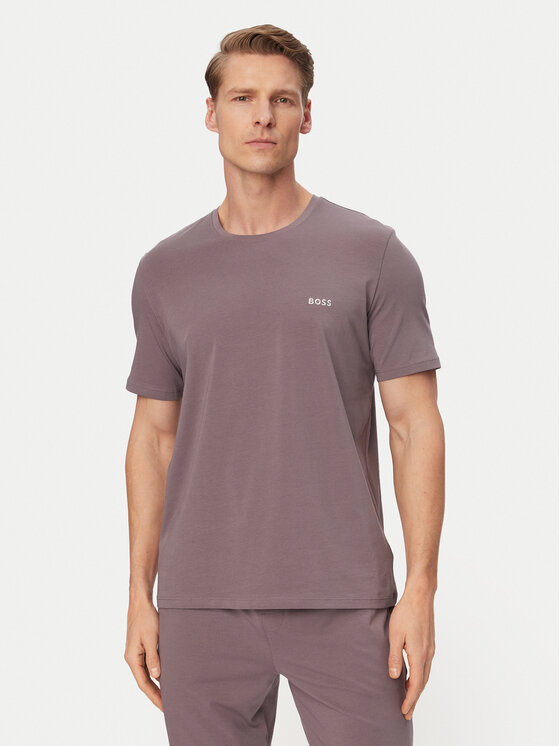 BOSS T-Shirt Mix&Match 50515312 Fioletowy Regular Fit
