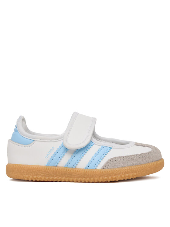 adidas Baleriny Samba Jane C JQ9322 Biały
