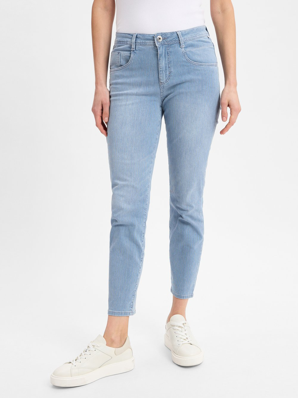 BRAX Damskie spodnie skinny - Shakira Kobiety niebieski, 38