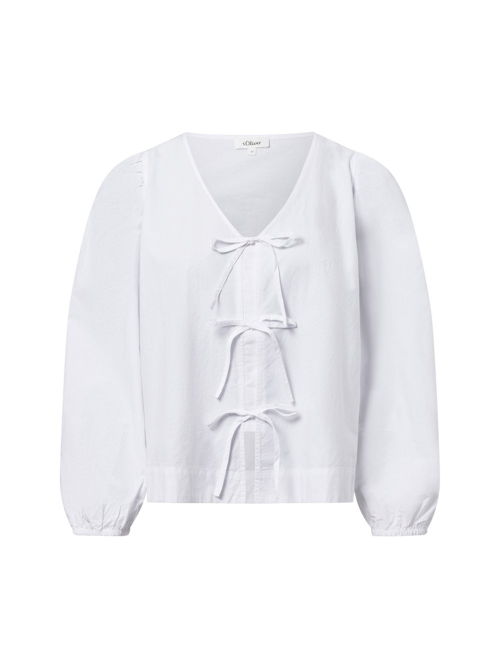 s.Oliver Letnia bluzka damska Kobiety Bawełna biały, 40