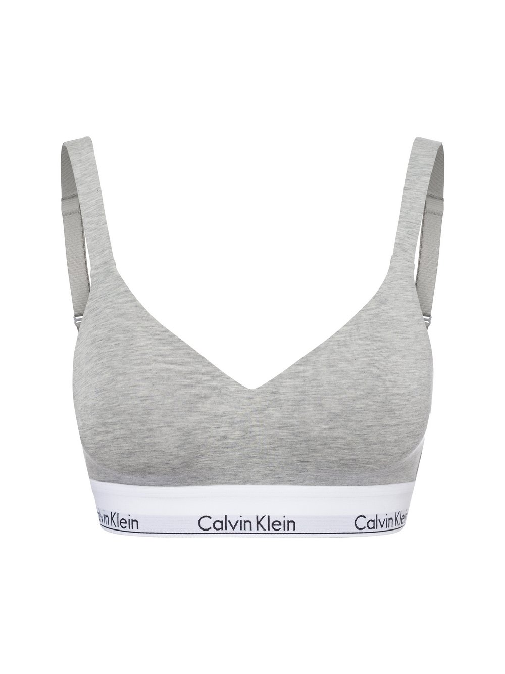 Calvin Klein Stanik damski Kobiety Bawełna szary|biały, XL
