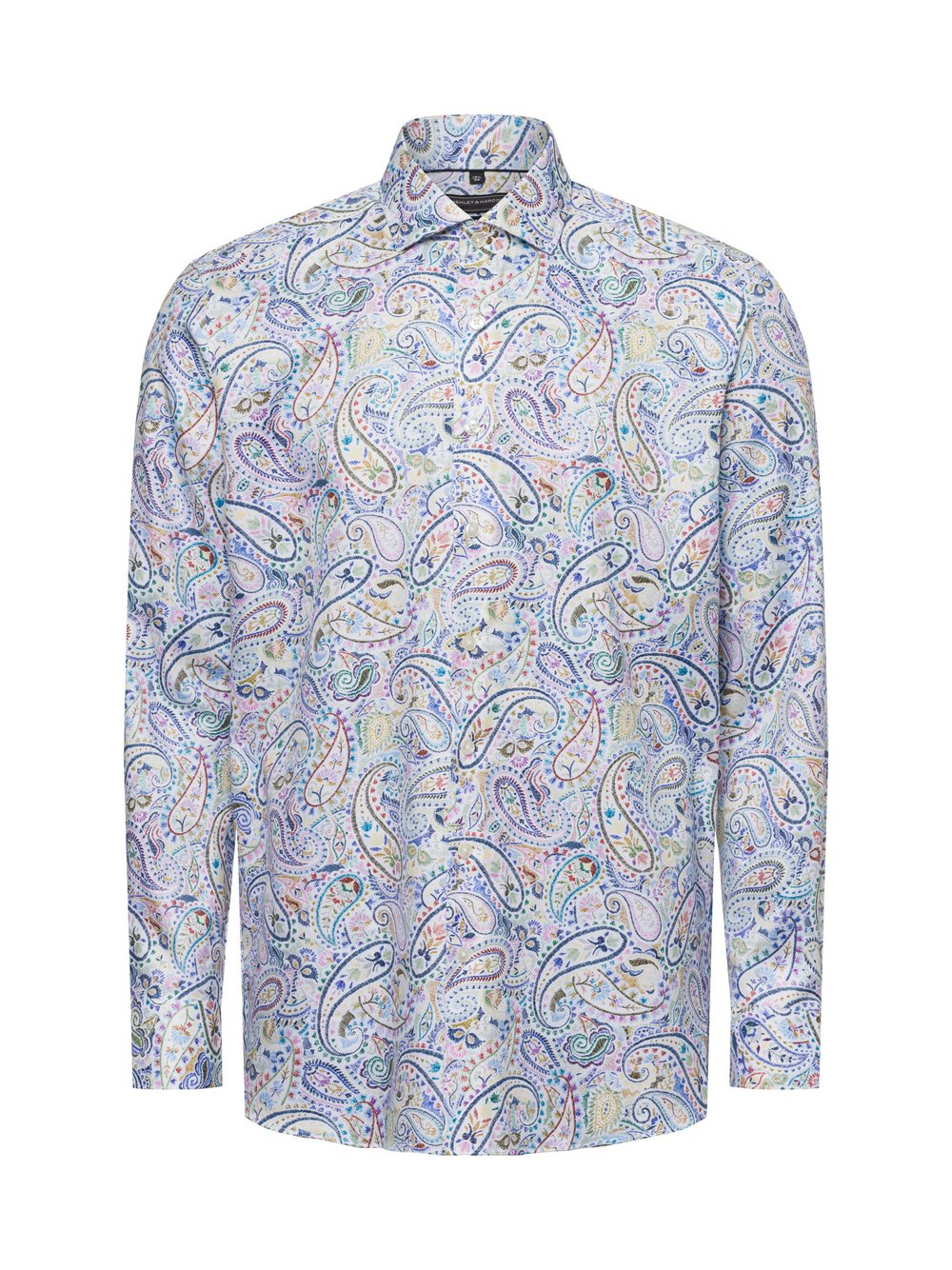 Finshley & Harding Męska koszula casual Mężczyźni Regular Fit Bawełna biały, 41