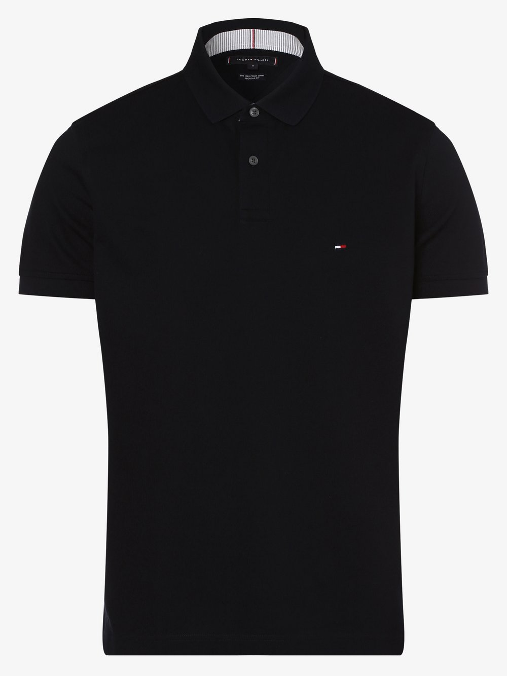 Tommy Hilfiger Męska koszulka polo Mężczyźni Bawełna niebieski, S