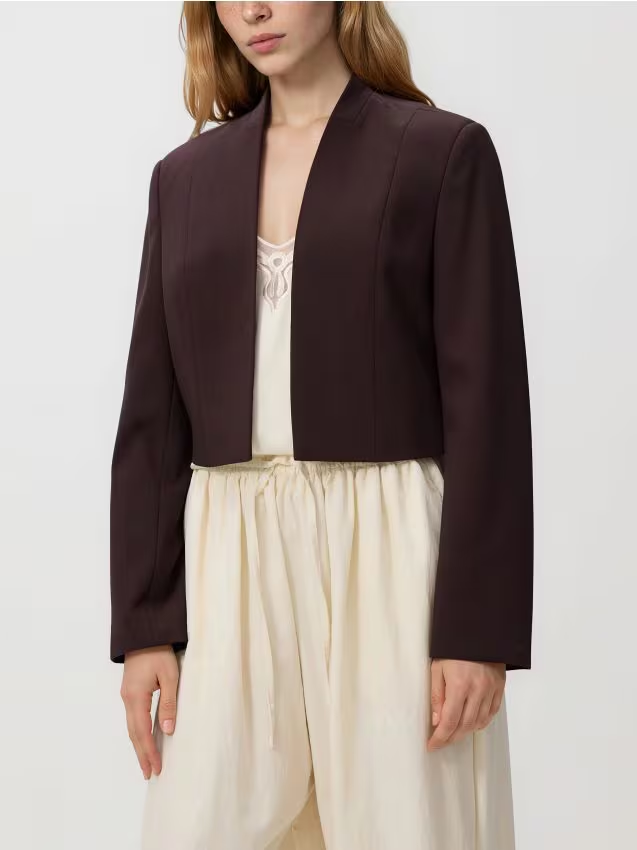 Reserved - Krótka marynarka - brązowy