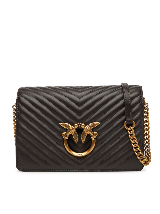 PINKO Torebka Love Click Classic PE 25 PLTT 100063 A0GK Brązowy