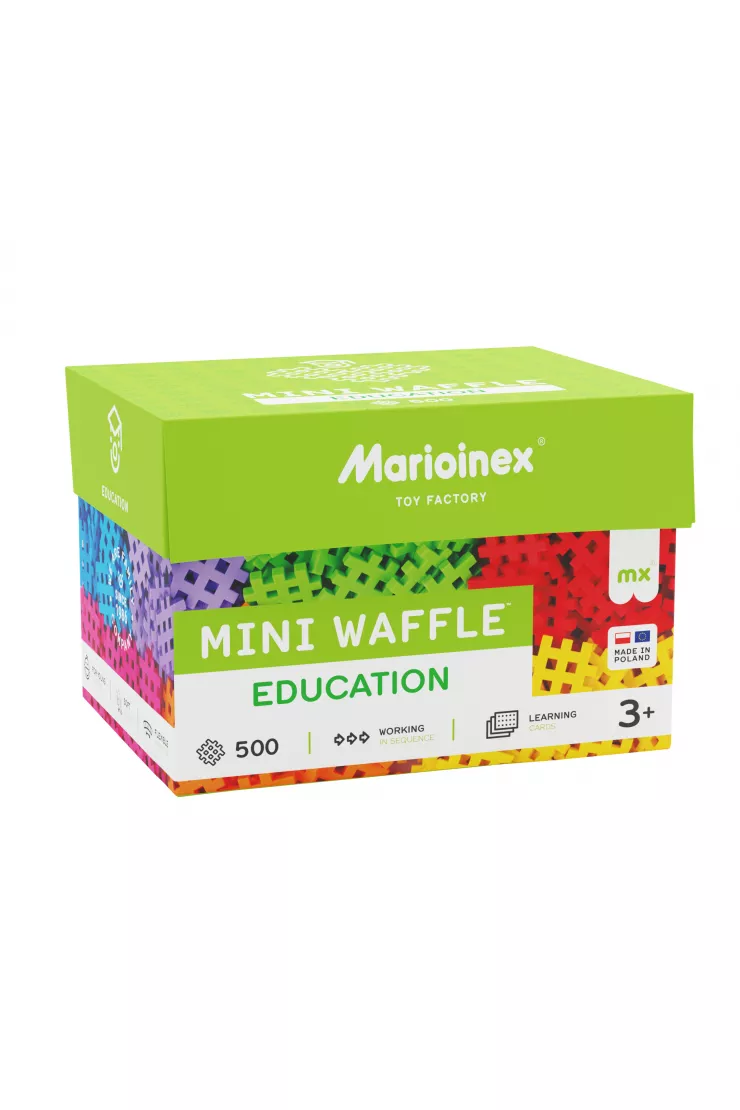  Mini waffle 500 elementów Edukacja