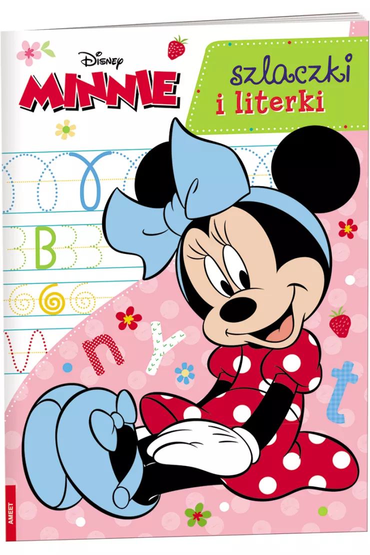Minnie. Szlaczki i literki. Wydawnictwo Ameet